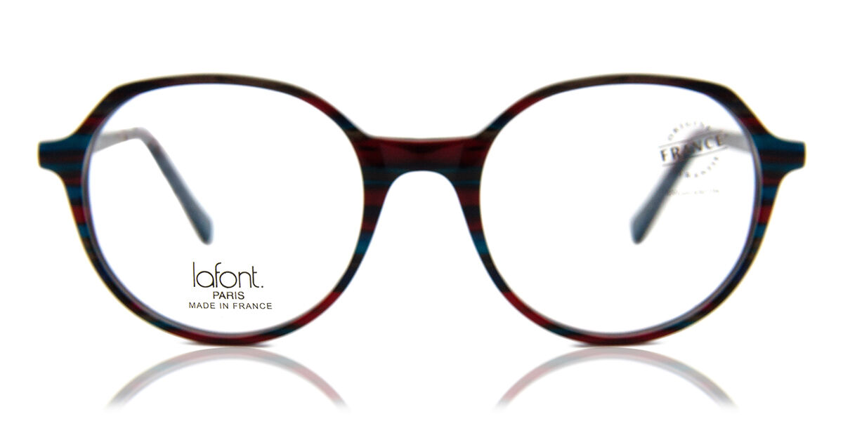 Lafont Ornella 6123 Women's Eyeglasses Red Size 51 (Frame Only) - Blue Light Block Available