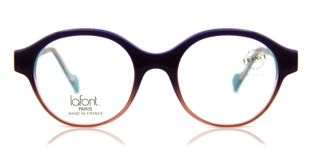 Lafont Ovation 7158 Women's Eyeglasses Purple Size 50 (Frame Only) - Blue Light Block Available