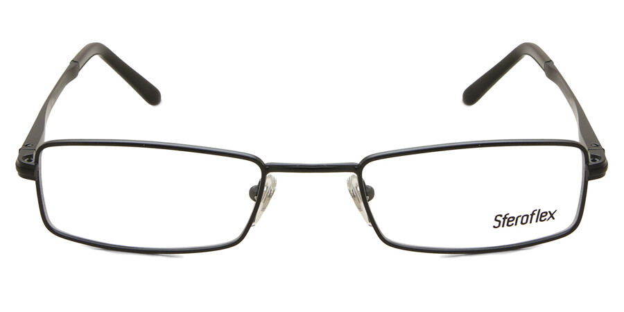 Sferoflex SF2269 136 Rektangulær Matte Black briller | SmartBuyGlasses ...