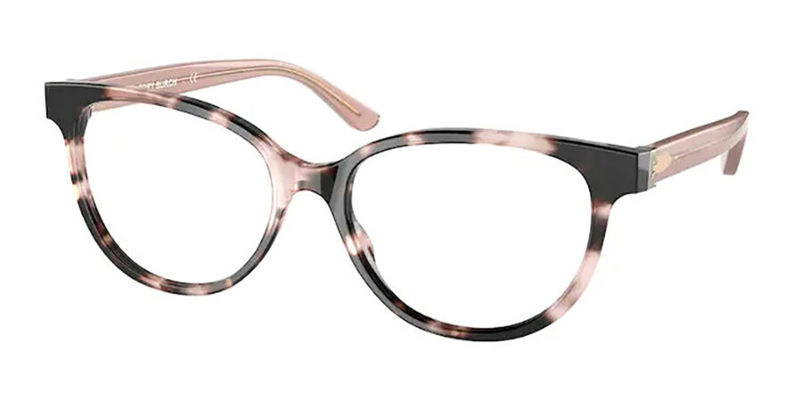 Tory Burch TY2071 1726 Glasses Blush Pink Tortoise | SmartBuyGlasses India