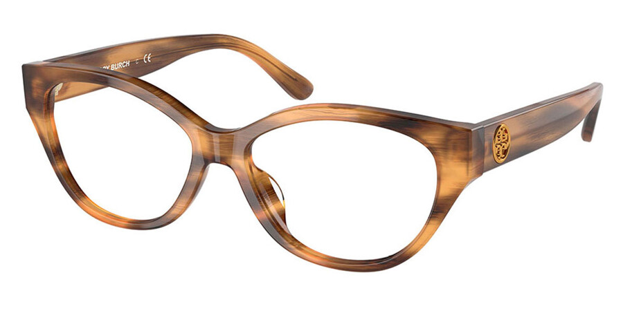 Tory Burch TY2123U 1889 Eyeglasses in Wood Tortoise | SmartBuyGlasses USA