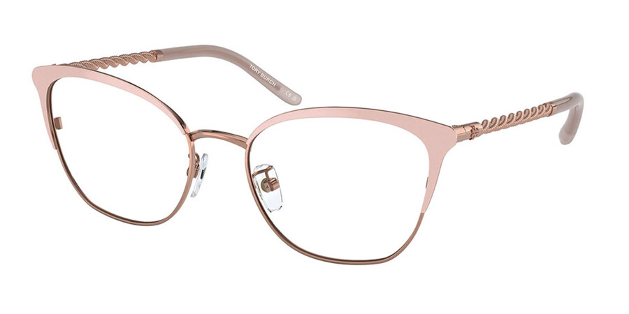 Tory Burch TY1076 3340 Glasses Pink Rose Gold | VisionDirect Australia