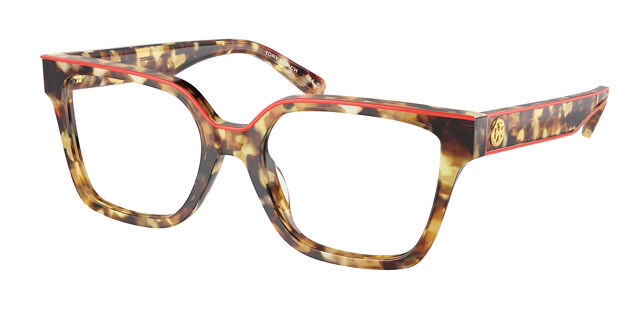 burch ty2080 tory burch blue tortoise eyeglasses