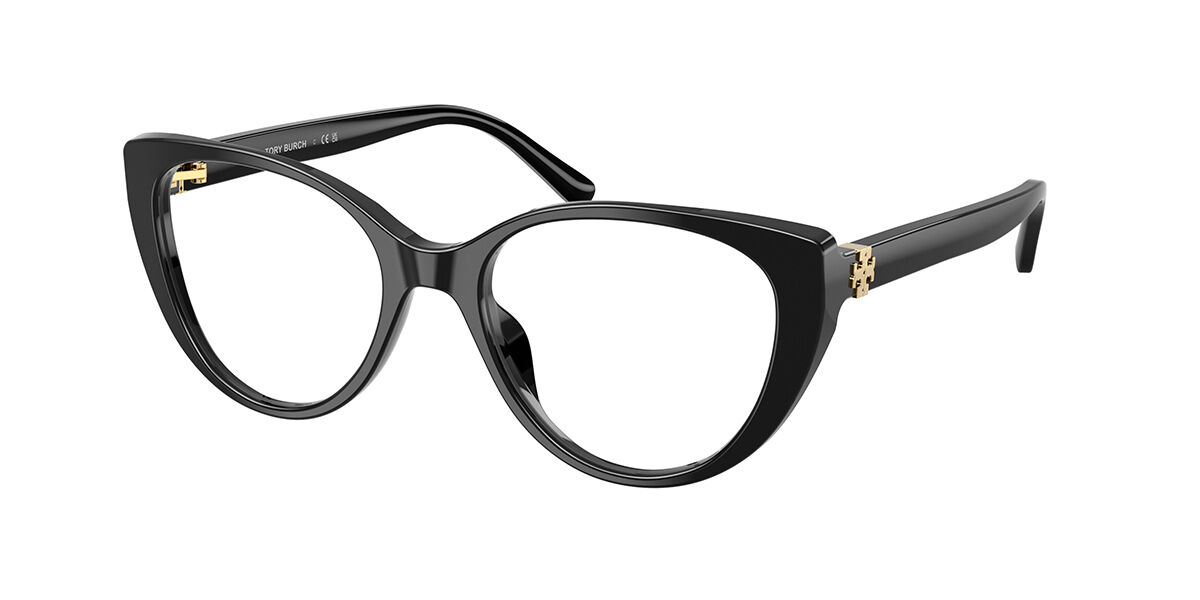 Tory Burch TY2177U 1709 50 Svarta Glas&ouml;gon (Endast B&aring;ge) Kvinna