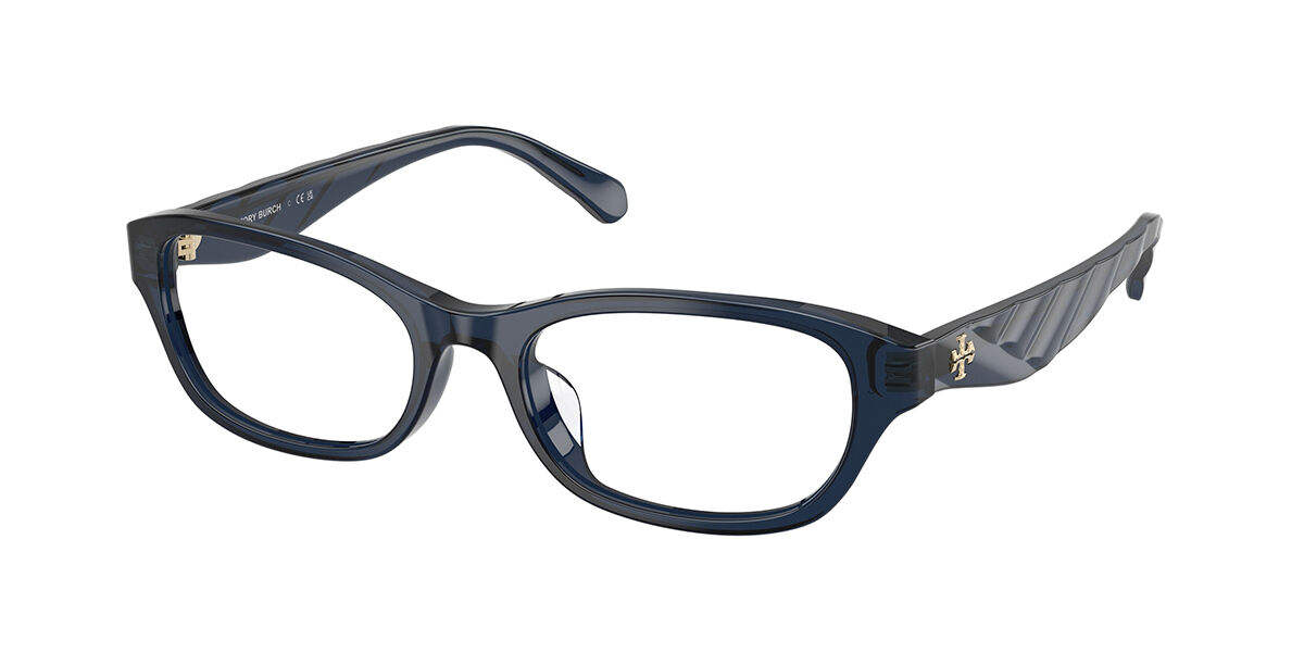 Tory Burch TY2178D Asian Fit 2065 52 Bl&aring;a Glas&ouml;gon (Endast B&aring;ge) Kvinna