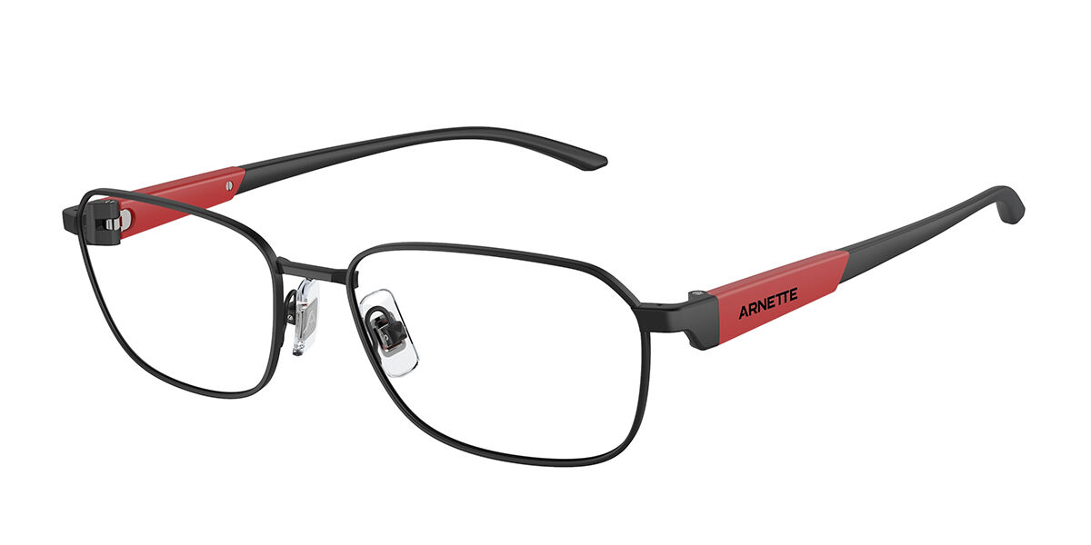 Photos - Glasses & Contact Lenses Arnette AN6137 Kijimi 737 Men's Eyeglasses Black Size 55 (Frame On 