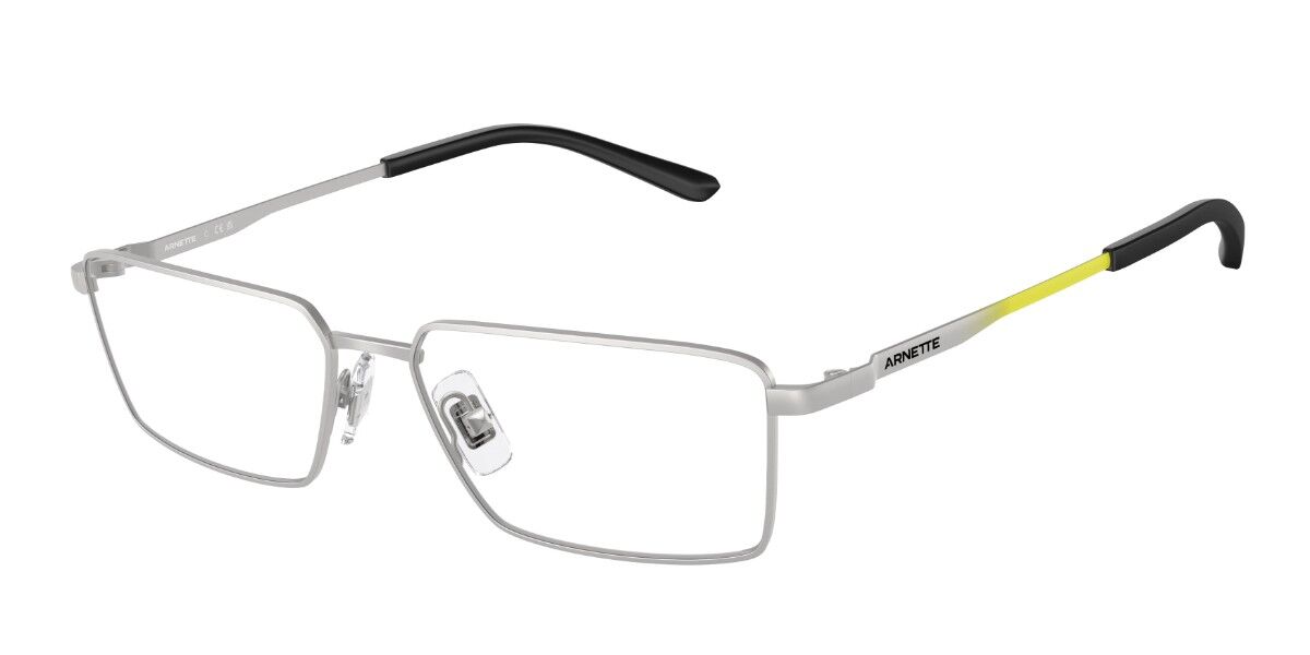 Arnette AN6145 Quadra 770 Men's Eyeglasses Silver Size 54 (Frame Only) - Blue Light Block Available