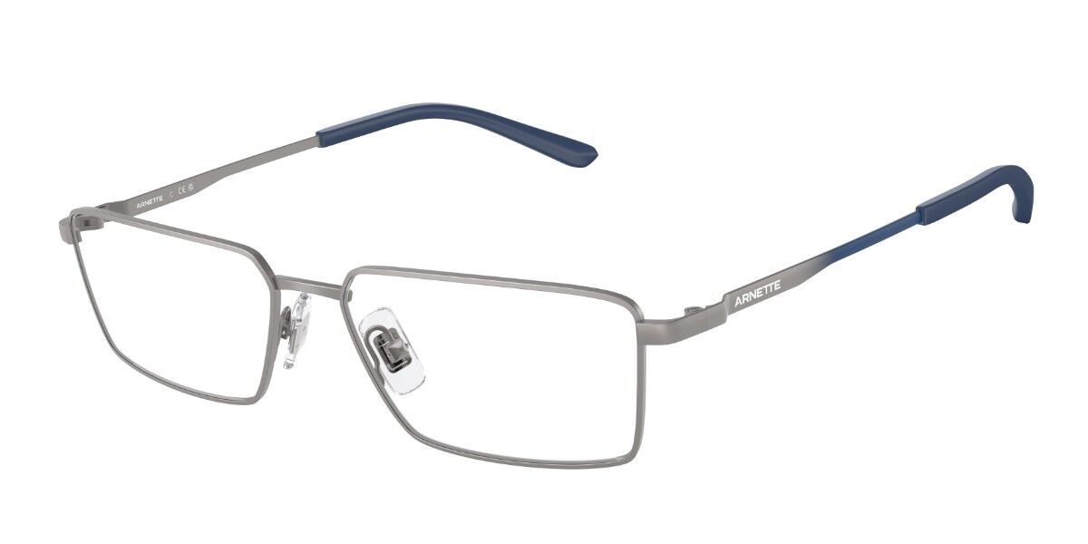 Arnette AN6145 Quadra 772 Men's Eyeglasses Gunmetal Size 54 (Frame Only) - Blue Light Block Available