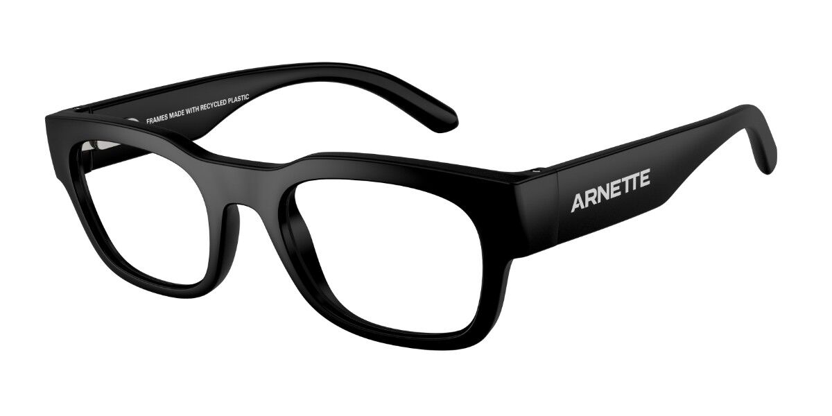 Arnette AN7264 Imby 2900 Men's Eyeglasses Black Size 50 - Blue Light Block Available