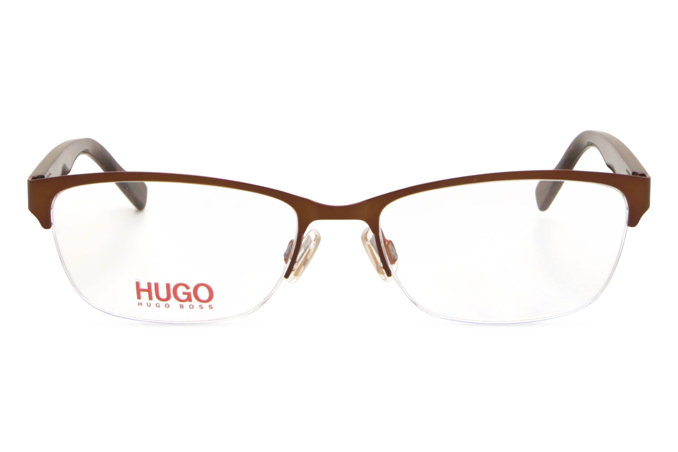Hugo Boss Hugo 0154 0z1 Women's Glasses Brown Size 54 - Free Lenses - Blue Light Block Available In Matte Brown