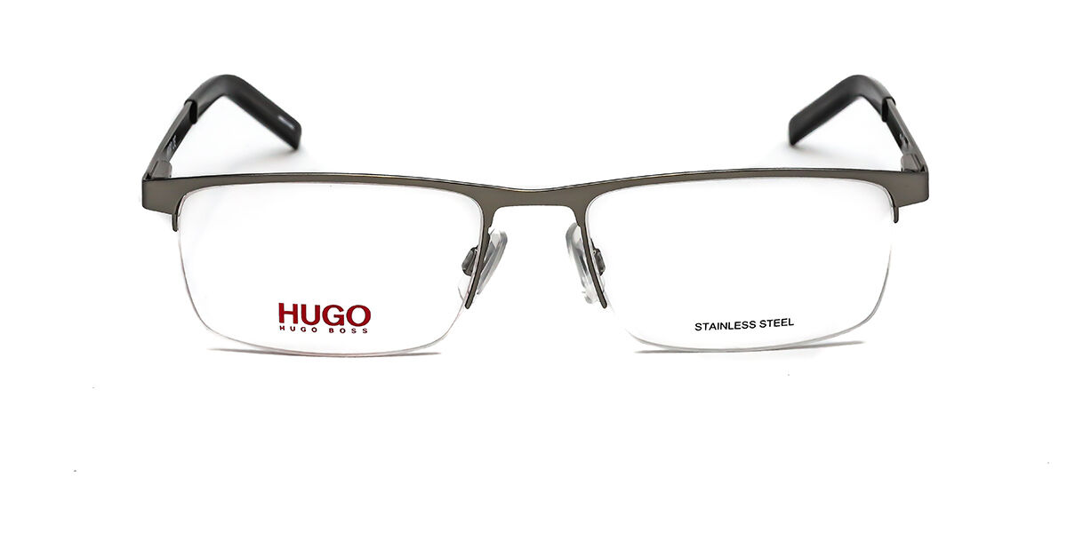 Hugo By Hugo Boss Hugo 1117 0R80 Glasses Semi Matte Ruthenium Black ...