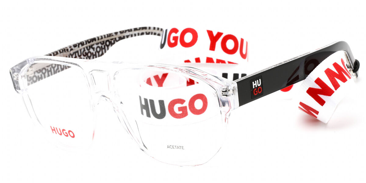 Hugo By Hugo Boss Hugo By Hugo Boss HG 1221 MNG Men's Glasses Clear Size 57 - Free Lenses - HSA/FSA Insurance - Blue Light Block Available