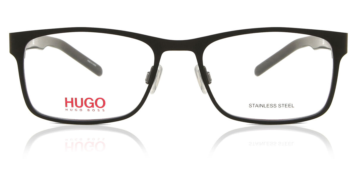 Фото - Окуляри та контактні лінзи Hugo Boss HUGO HUGO Hugo 1015 003 54 Czarne Męskie Okulary Korekcyjne EG661298 