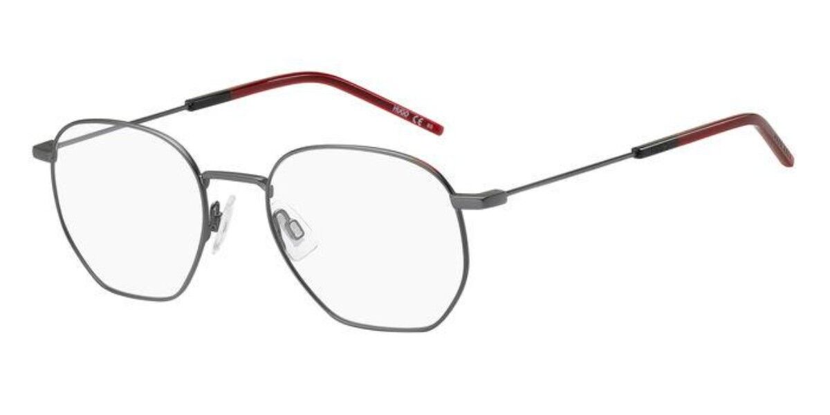HUGO HG 1121 R80 Men's Glasses Silver Size - Free Lenses - HSA/FSA Insurance - Blue Light Block Available