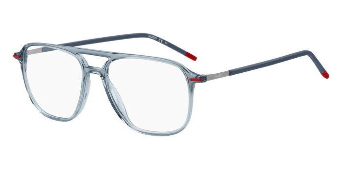 Photos - Glasses & Contact Lenses Hugo Boss HUGO HUGO HG 1232 PJP Men's Eyeglasses Blue Size 53  - Blue Li (Frame Only)