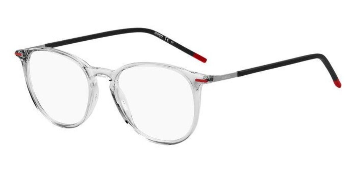 Photos - Glasses & Contact Lenses Hugo Boss HUGO HUGO HG 1233 900 Men's Eyeglasses Clear Size 51  - Blue L (Frame Only)
