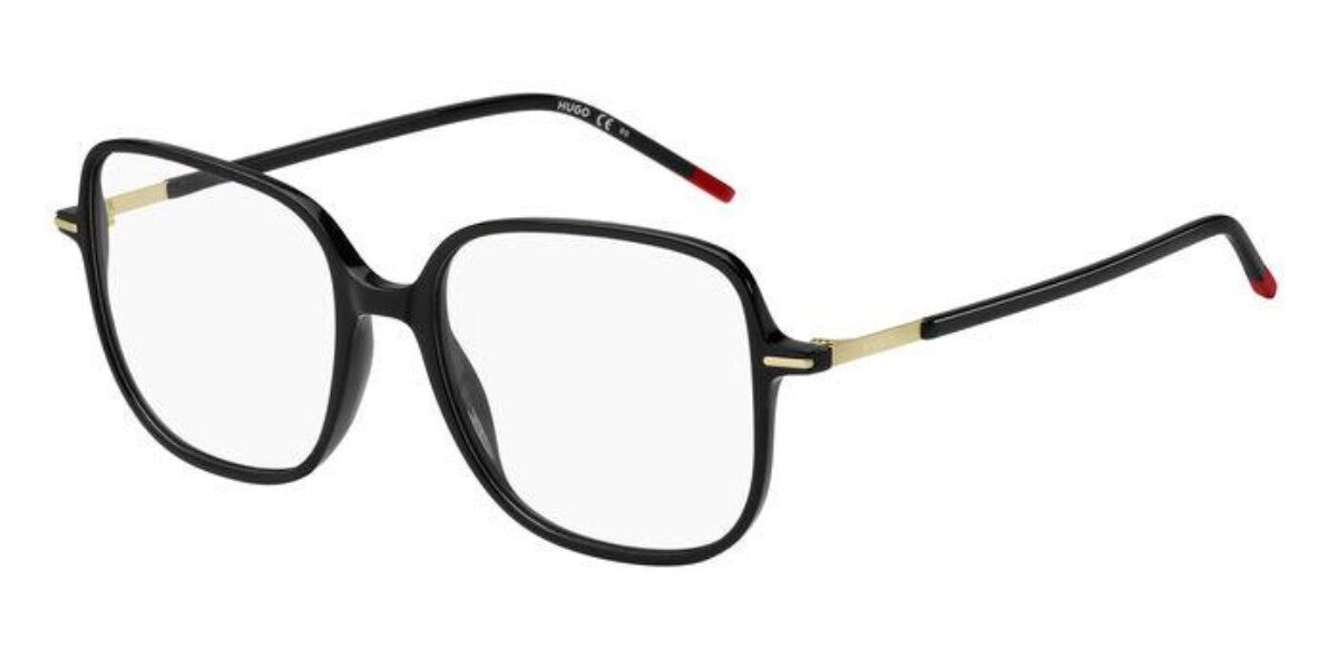 Photos - Glasses & Contact Lenses Hugo Boss HUGO HUGO HG 1239 807 Women's Eyeglasses Black Size 54  - Blue (Frame Only)