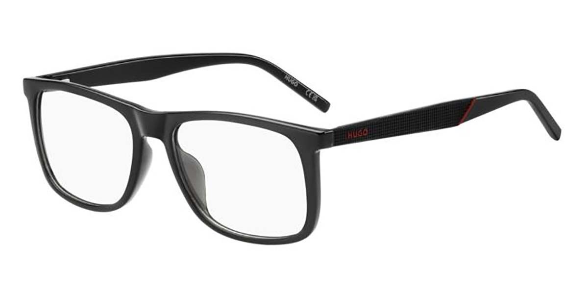 HUGO HG 1332/G Asian Fit 268 Men's Eyeglasses Grey Size 55 (Frame Only) - Blue Light Block Available