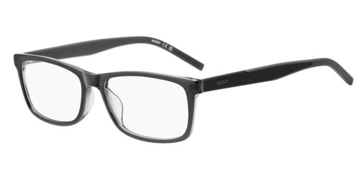 Photos - Glasses & Contact Lenses Hugo Boss HUGO HUGO HG 1342/G Asian Fit CBL Men's Eyeglasses Clear Size 56  - Blue Light Block Available (Frame Only)