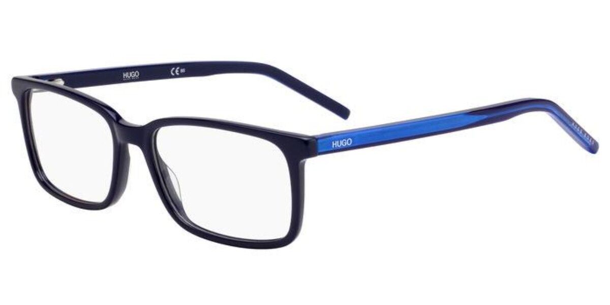 Hugo Boss Herren Hg 1029 Pjp Optische Fassungen Acetat Blau Quadratisch-image