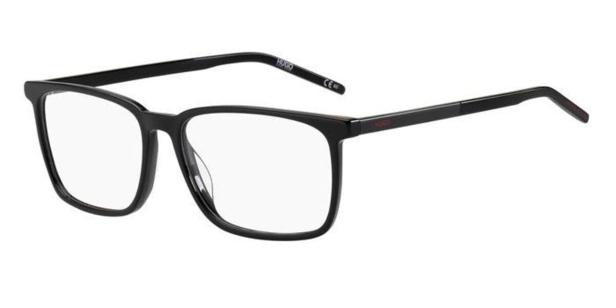 Hugo Boss Herren Hg 1097 807 Optische Fassungen Acetat Schwarz Quadratisch-image