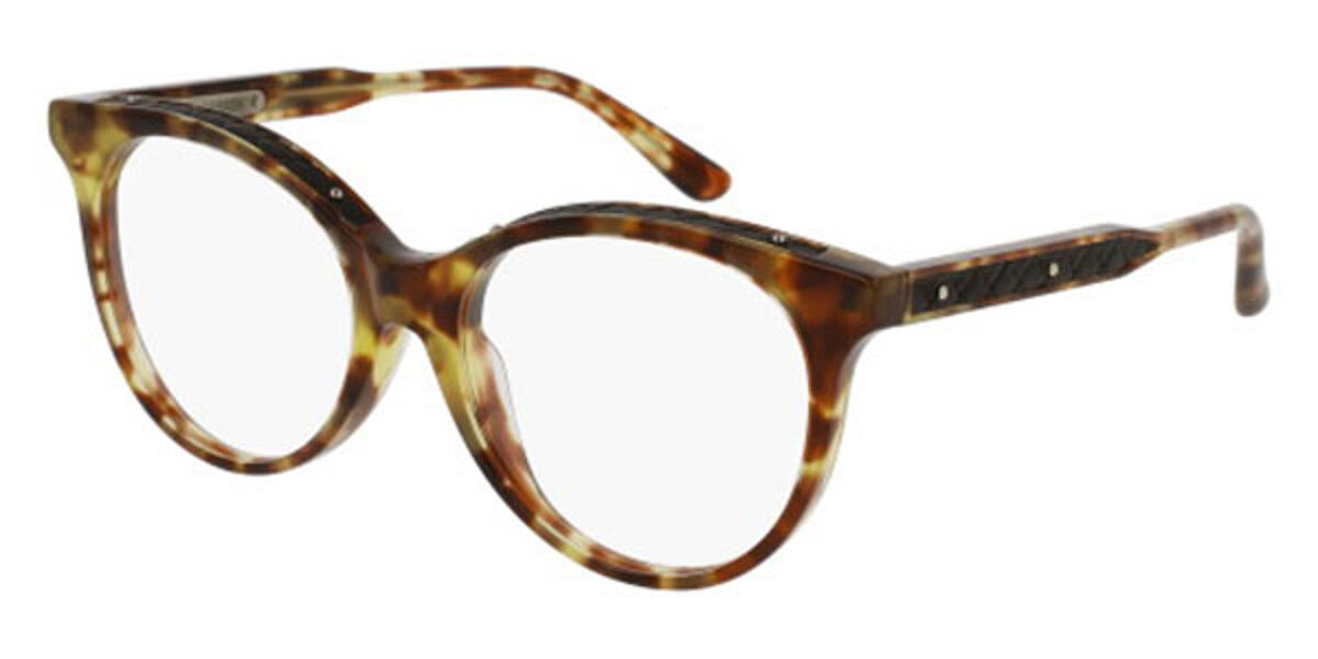 Bottega Veneta Bv0069oa Asian Fit 004 Eyeglasses In Tortoiseshell Smartbuyglasses Usa 8898