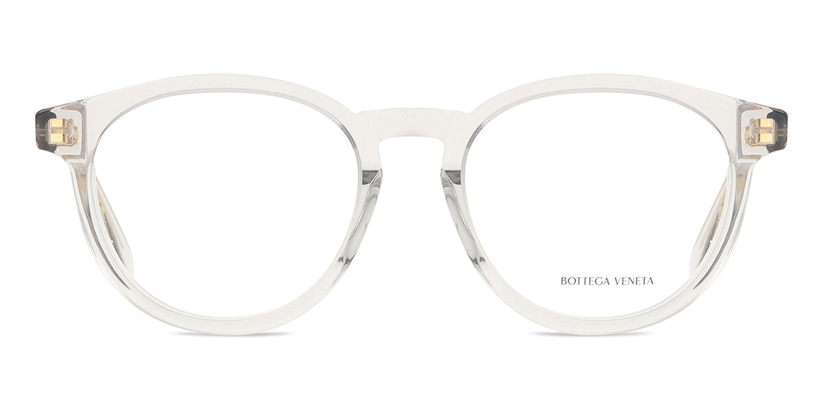 Bottega Veneta BV1225O 007 50 Genomskinliga Glasögon (Endast Båge) Män