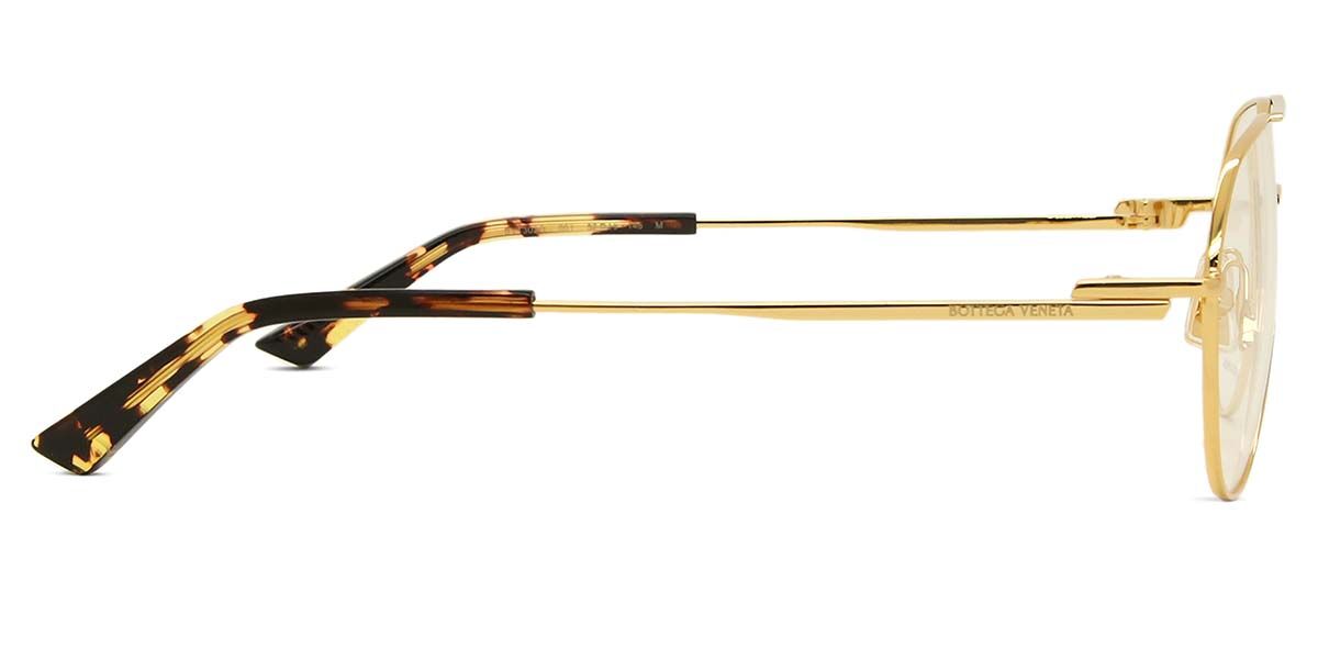 BOTTEGA VENETA アヒエタクラス BV1302O 001 Bottega Veneta BV1302O 001 Glasses - US