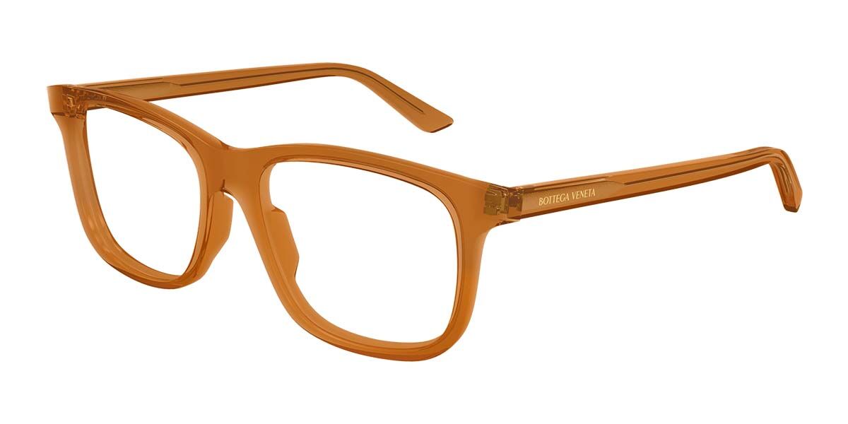 Photos - Glasses & Contact Lenses Bottega Veneta BV1316O 003 Men's Eyeglasses Size 54  - Blue Light Block Available (Frame Only)