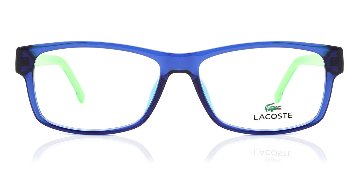 Photos - Glasses & Contact Lenses Lacoste L2707 454 Men's Eyeglasses Blue Size 53  - Blu (Frame Only)