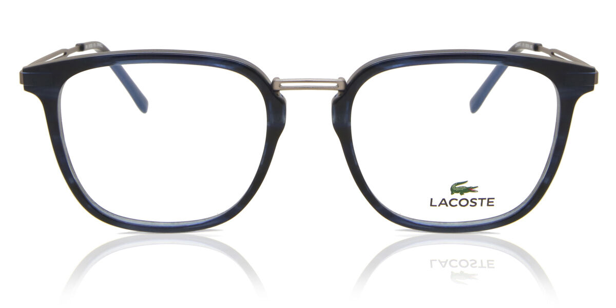 Homme Lacoste L863S 035 54 Montures de lunettes Gris Matte Grey