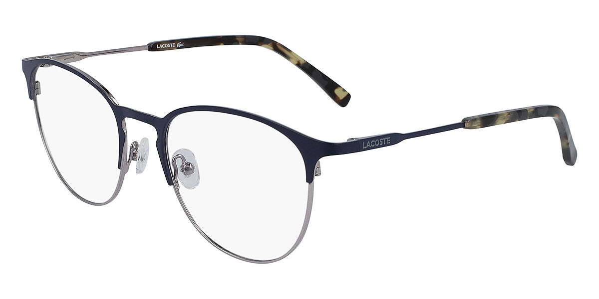 Photos - Glasses & Contact Lenses Lacoste L2251 424 Men's Eyeglasses Blue Size 52  - Blu (Frame Only)