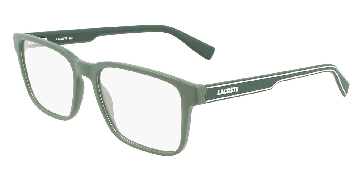 Photos - Glasses & Contact Lenses Lacoste L2895 301 Men's Eyeglasses Green Size 55  - Bl (Frame Only)