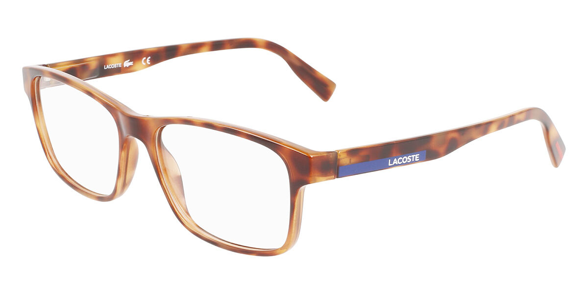 Photos - Glasses & Contact Lenses Lacoste L3649 214 Men's Eyeglasses Tortoiseshell Size 50 (Frame On 