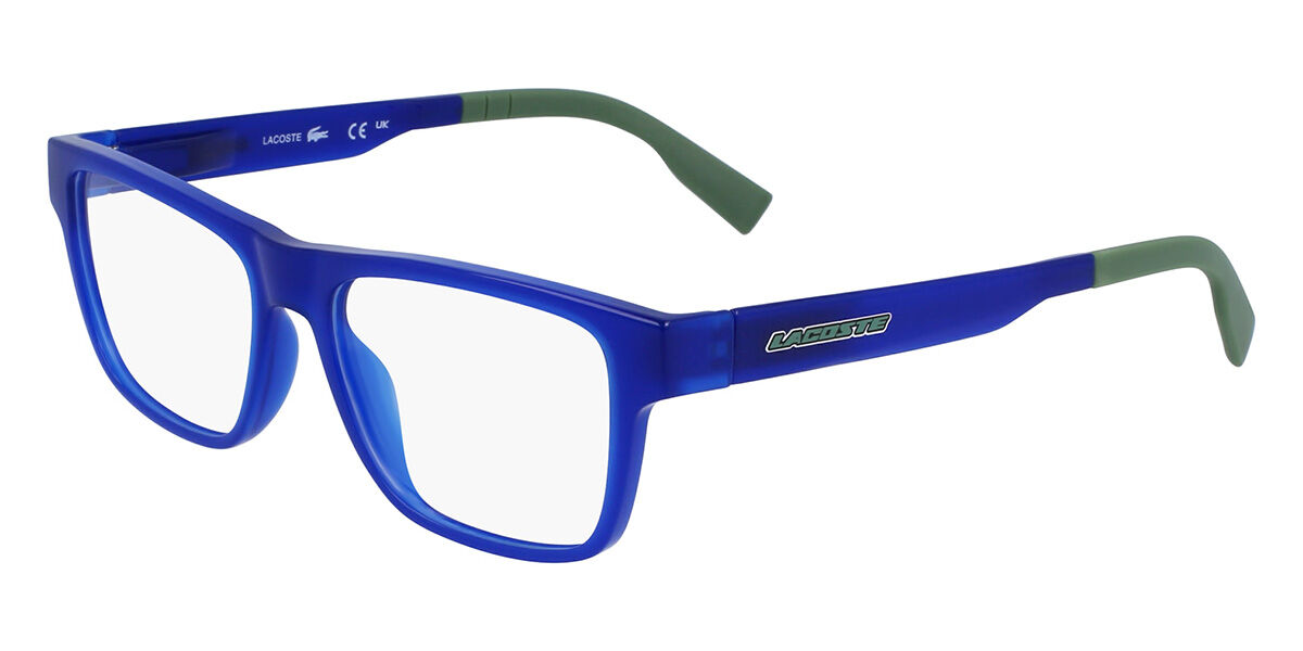 Lacoste L3655 400 49mm Blaue Herren Brillen