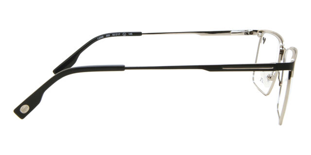 Lacoste L2296 002 Black/Silver Eyeglasses | SmartBuyGlasses US display picture 2