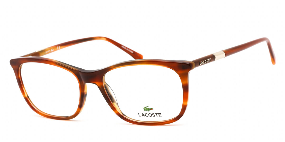 Lacoste L2885 214 Women’s Glasses Brown Size 57 - Free Lenses - HSA/FSA Insurance - Blue Light Block Available
