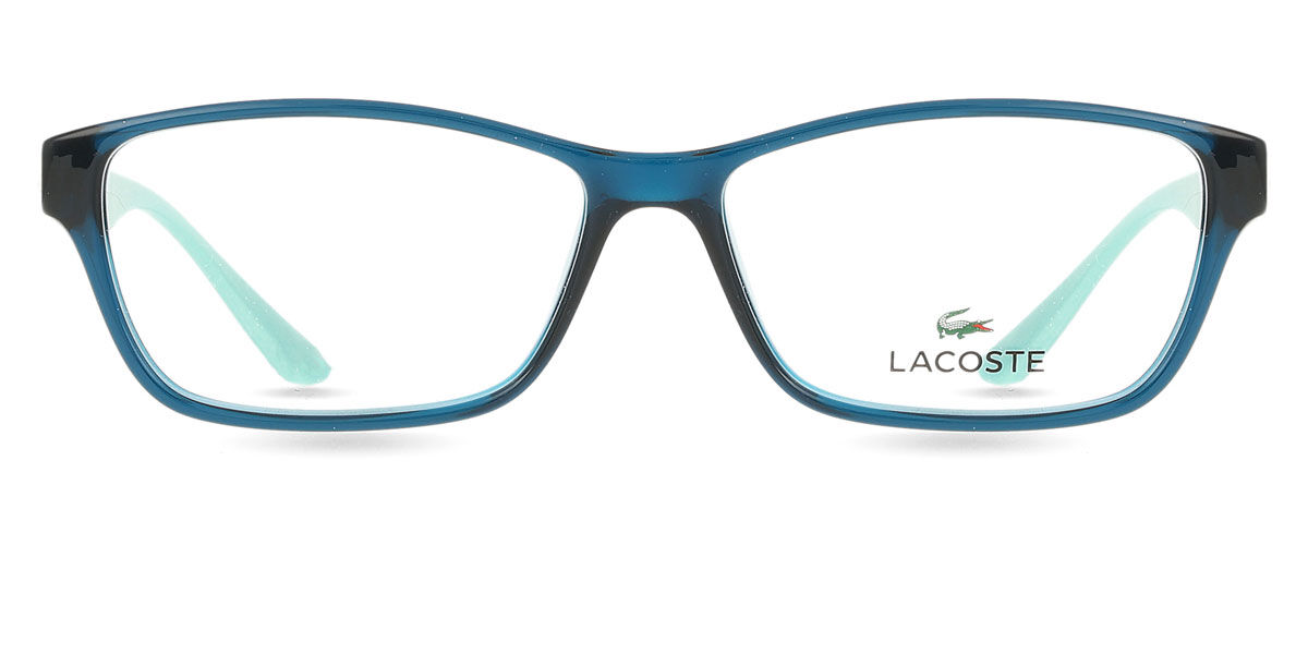 Lacoste L3803B Barn 466 51 Bl&aring;a Glas&ouml;gon (Endast B&aring;ge) Barn