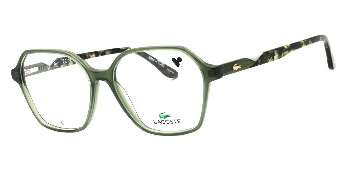 Lacoste L2988 301 55 Gr&ouml;na Glas&ouml;gon (Endast B&aring;ge) Kvinna