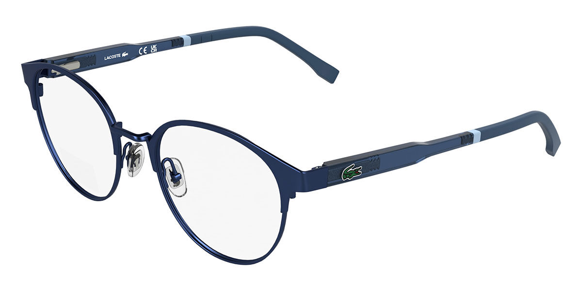 Lacoste L3115 424 48 Bl&aring;a Glas&ouml;gon (Endast B&aring;ge) M&auml;n