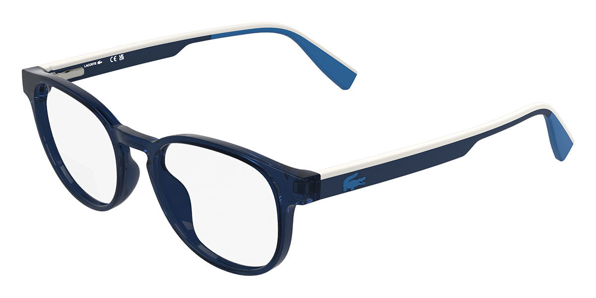 Photos - Glasses & Contact Lenses Lacoste L3666 410 Men's Glasses Blue Size 47 - Free Lenses - Blue Light Block Available 