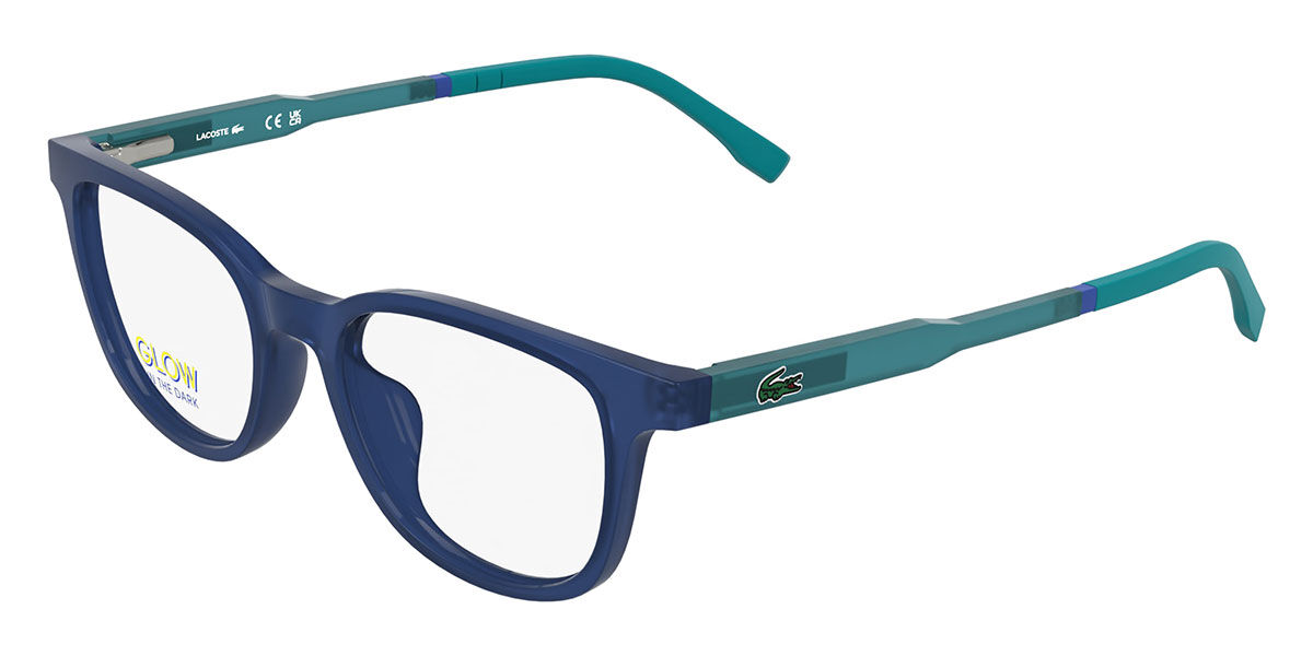 Lacoste L3669 410 46 Bl&aring;a Glas&ouml;gon (Endast B&aring;ge) M&auml;n