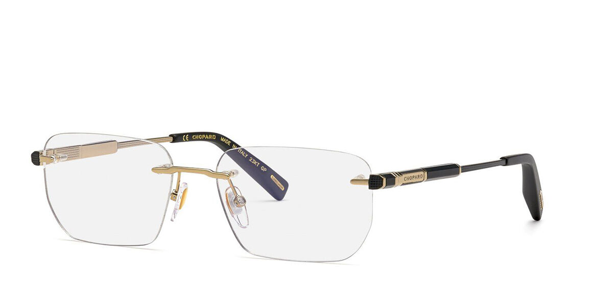 Chopard VCHG07 08FF Eyeglasses in Shiny Gold | SmartBuyGlasses USA