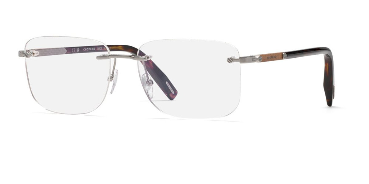 Image of Chopard VCHL74 0509 60 Lunettes De Vue Homme Argentées FR