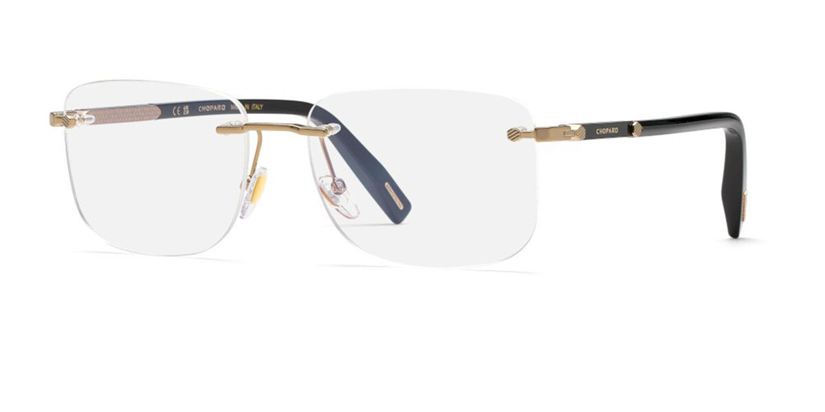 Image of Chopard VCHL74 08FF Óculos de Grau Masculino Dourados BRLPT