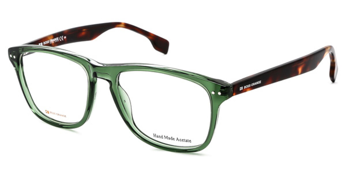 Boss Orange BO 0036 OS9 Glasses Transparent Green Havana — free download