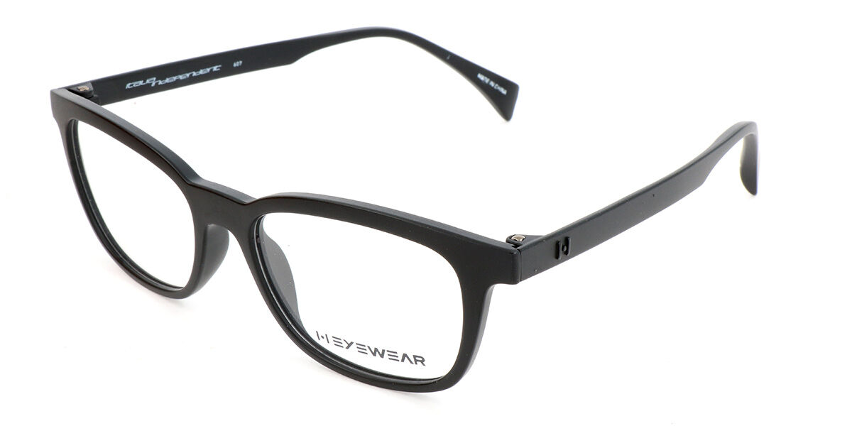 Italia Independent II IV029 009.000 Men's Eyeglasses Black Size 51 - Blue Light Block Available