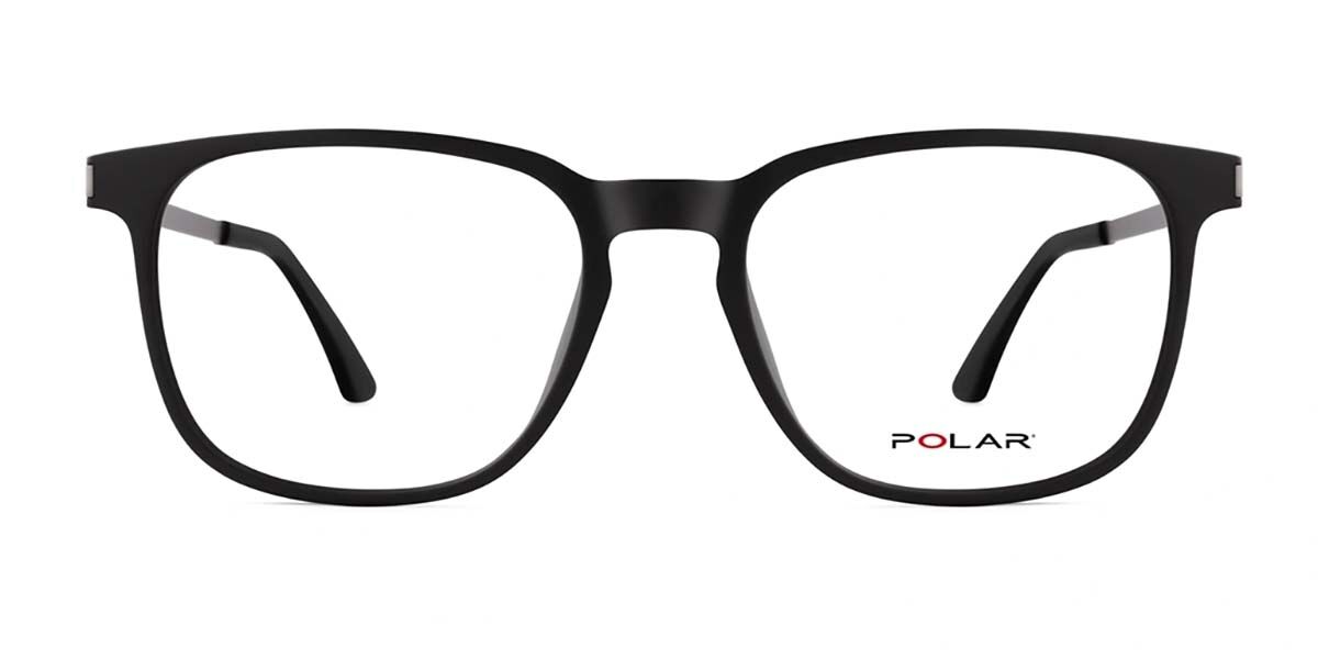 Polar 522 With Clip-On 76/G Gafas Recetadas Para Hombre Negras