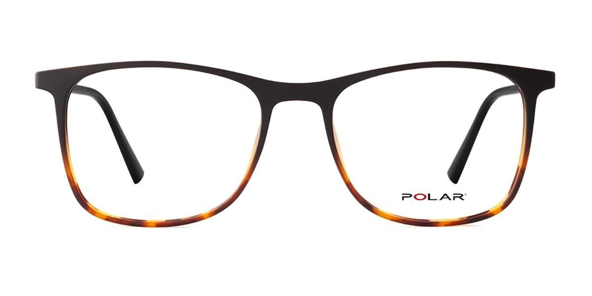 Polar 527 With Clip-On 480 Men's Glasses Tortoiseshell Size - Free Lenses - HSA/FSA Insurance - Blue Light Block Available