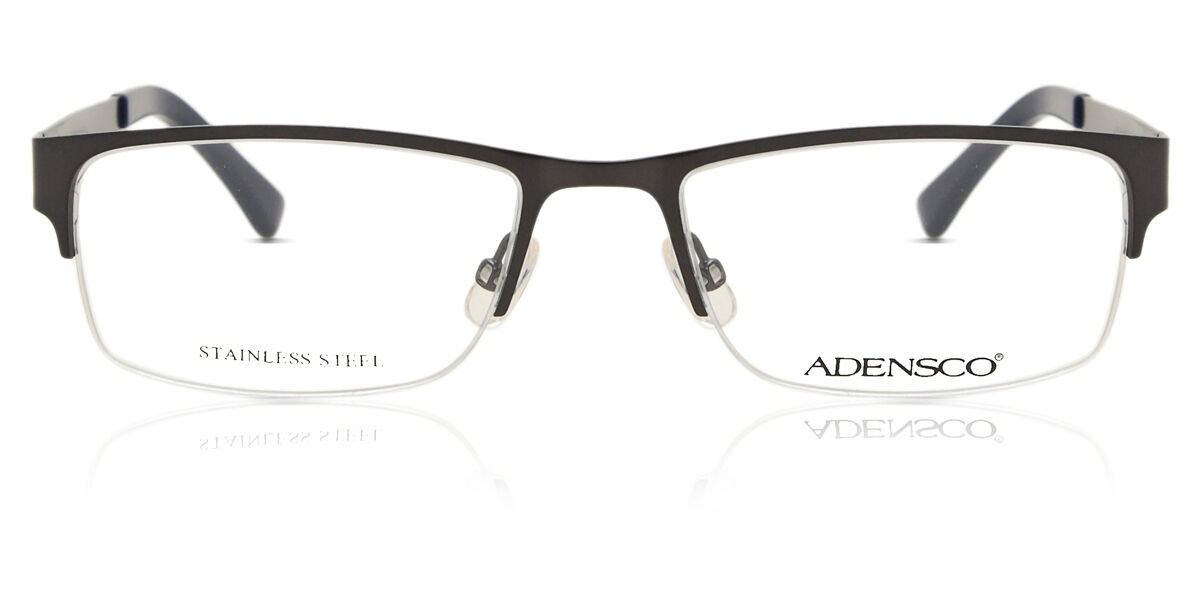 Adensco AD 128 0FRE Men's Glasses Grey Size - Free Lenses - HSA/FSA Insurance - Blue Light Block Available